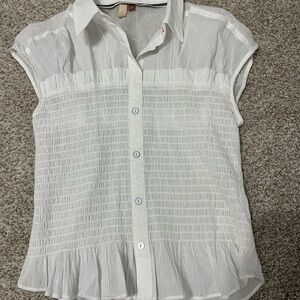Pilcro White Blouse